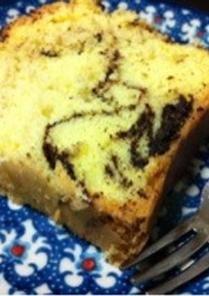 ふわふわ♪チョコマーブルパウンドケーキ-レシピのメイン写真