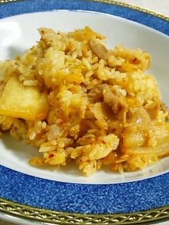 ついつい食べ過ぎちゃう!!キムチ炒飯-レシピのメイン写真