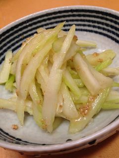 セロリの鶏がらナムル-レシピのメイン写真