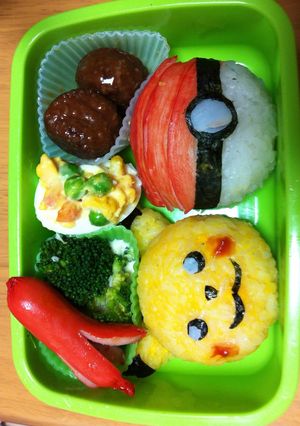 簡単☆ポケモン ピカチュウ弁当-レシピのメイン写真