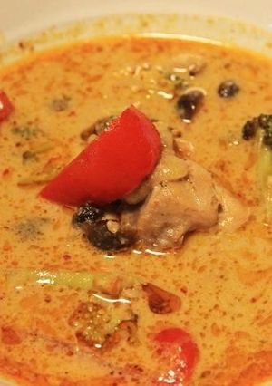 チキンレッドカレー-レシピのメイン写真