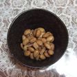 節分の大豆で箸休め