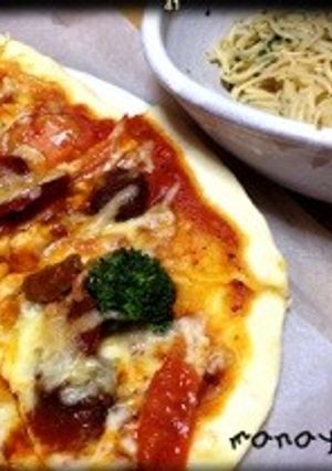 こどもと一緒に！手軽！時短！簡単ピザ！-レシピのメイン写真