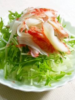 味ぽんで頂く!!!さっぱりサラダ-レシピのメイン写真