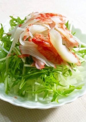 味ぽんで頂く!!!さっぱりサラダ-レシピのメイン写真