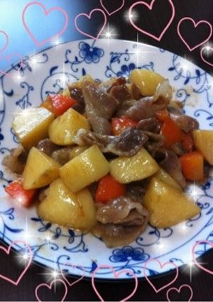 豚肉とジャガイモのバター醤油煮-レシピのメイン写真