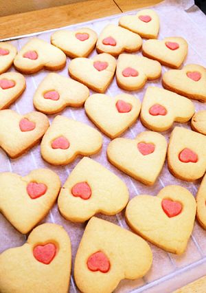 バレンタインに♡サクサククッキー☆-レシピのメイン写真