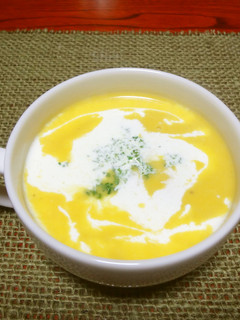 パンプキンスープ-レシピのメイン写真