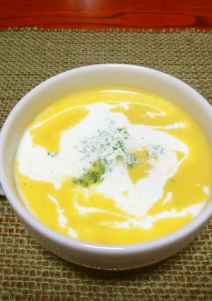 パンプキンスープ-レシピのメイン写真