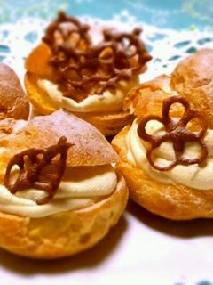 ふんわり♬*゜シュークリーム生地-レシピのメイン写真