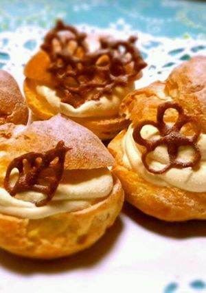 ふんわり♬*゜シュークリーム生地-レシピのメイン写真