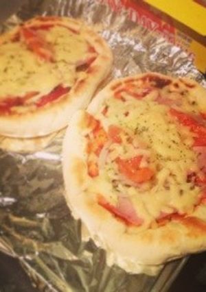 フライパンで簡単ピザ-レシピのメイン写真