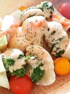 温野菜サラダドレッシング-レシピのメイン写真