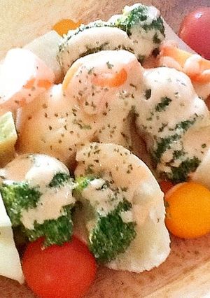 温野菜サラダドレッシング-レシピのメイン写真