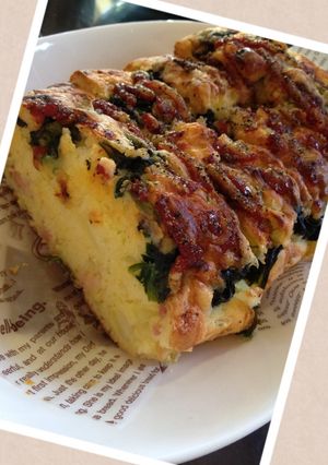 HMで簡単朝食！お惣菜パン-レシピのメイン写真