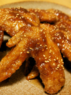 甘辛味の手羽先揚げ-レシピのメイン写真