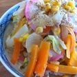 野菜たっぷり‼お家でちゃんぽん麺!