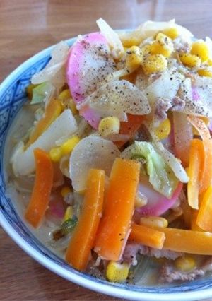野菜たっぷり‼お家でちゃんぽん麺!-レシピのメイン写真