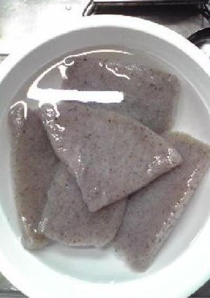 コンニャク　作り-レシピのメイン写真