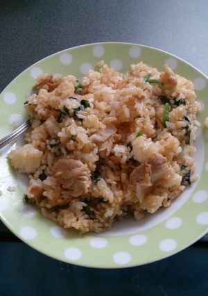 簡単ほうれん草炒飯-レシピのメイン写真