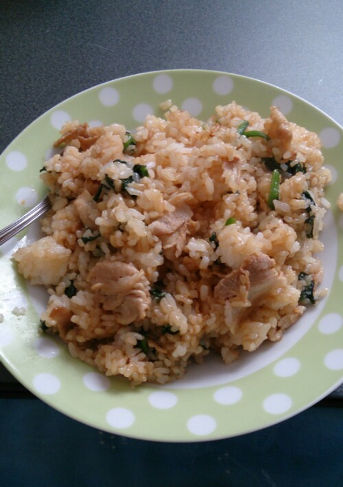 簡単ほうれん草炒飯-レシピのメイン写真