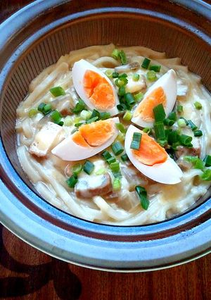 ＊おでんをリメイク＊煮込みチーズうどん-レシピのメイン写真