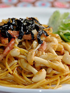 ☆醤油麹で作るまろやか和風きのこパスタ-レシピのメイン写真