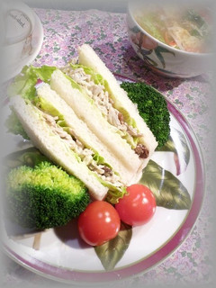 しらすとドライフルーツのサンド-レシピのメイン写真
