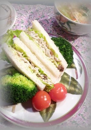 しらすとドライフルーツのサンド-レシピのメイン写真