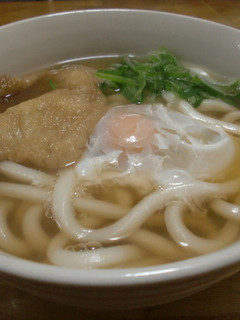 月見きつねうどん-レシピのメイン写真