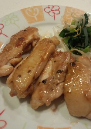 さっぱり美味しい☆鶏の梅ショウガ焼き-レシピのメイン写真