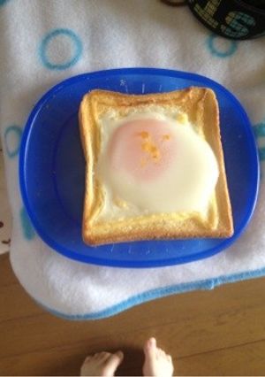 食パン 卵 マヨネーズでおいしい朝食♪♪-レシピのメイン写真
