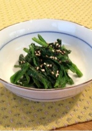 ほうれん草のごま和え-レシピのメイン写真