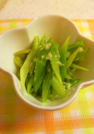 ♡セロリのわさびマリネ♡　～塩麹仕立て～-レシピのメイン写真