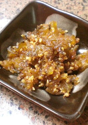 ちょっとズボラな？ゴーヤーの佃煮-レシピのメイン写真