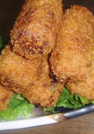 サバの味噌煮☆リメイク⇒簡単アランチーニ-レシピのメイン写真