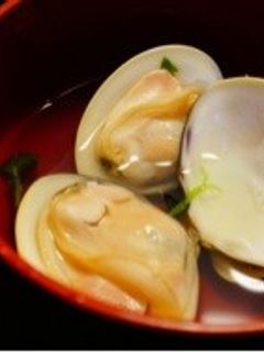 はまぐりの潮汁-レシピのメイン写真