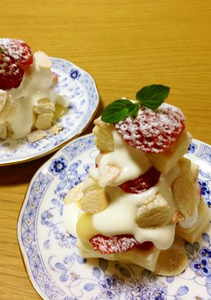 おふたり様　ミルフィーユ風-レシピのメイン写真