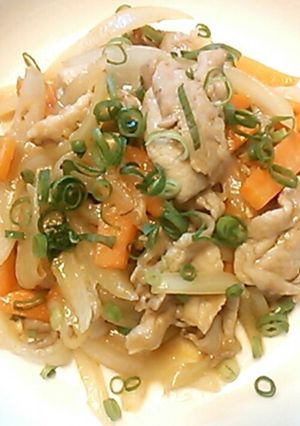ご飯がすすむ♡野菜と豚肉の甘辛味噌炒め-レシピのメイン写真