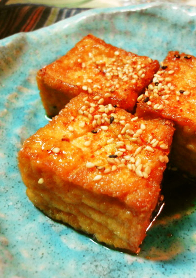 ＊生姜入り＊厚揚げの照り焼き＊-レシピのメイン写真