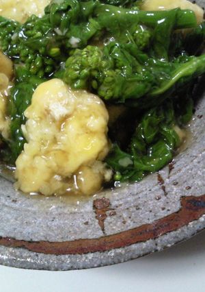 鯛と菜の花のとろっと和風炒め♥-レシピのメイン写真