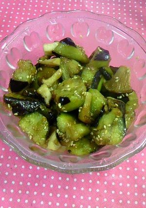 茄子とエリンギの炒めもの＊照り焼き味＊-レシピのメイン写真