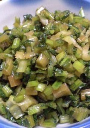 カブの葉のご飯用おかず-レシピのメイン写真