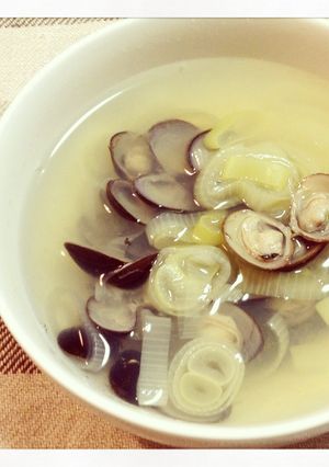 しじみスープ さっぱり和風味-レシピのメイン写真
