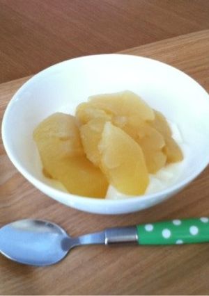 簡単！りんごだけで絶品煮りんご-レシピのメイン写真
