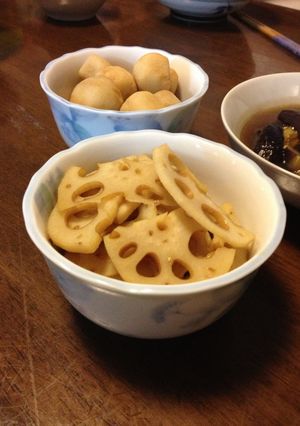 レンコンの炒め煮-レシピのメイン写真