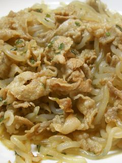 簡単♪焼肉白滝麺…低糖質ダイエットに♪-レシピのメイン写真