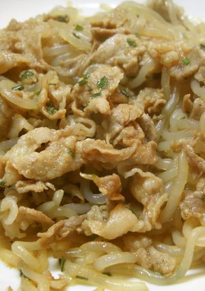簡単♪焼肉白滝麺…低糖質ダイエットに♪-レシピのメイン写真
