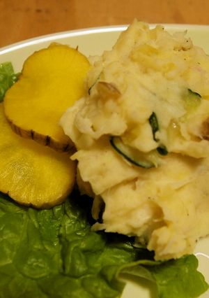いぶりがっこ入り☆ポテトサラダ-レシピのメイン写真
