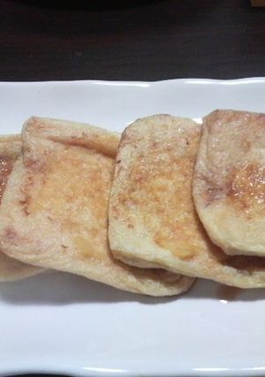 シンプル！焼き油揚げ-レシピのメイン写真